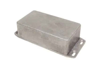 Produktfoto 1 von Hammond 1590 Aluminium Gehäuse Außenmaß 122 x 122 x 40mm IP54