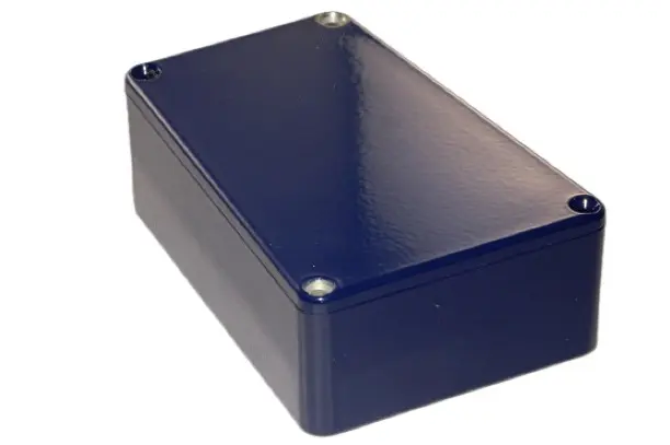 Produktfoto 1 von Hammond 1590 Aluminium Gehäuse Außenmaß 113 x 113 x 36mm IP54