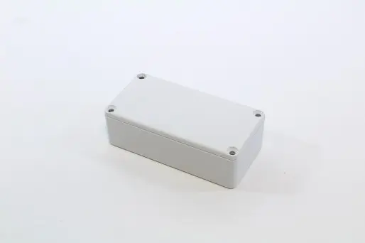 Produktfoto 1 von Hammond 1590; Gehäuse; Aluminiumdruckguss; Hellgrau IP54 Breite 51 mm Höhe 31 mm Länge 101 mm