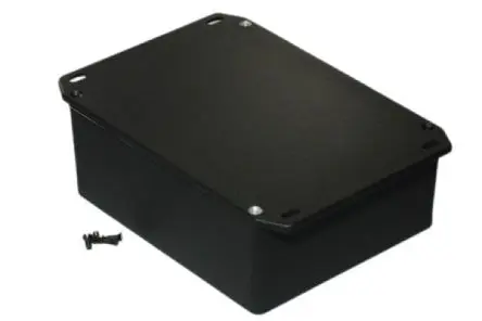 Produktfoto 1 von Hammond 1590 Aluminium Gehäuse Außenmaß 146 x 146 x 57mm IP54