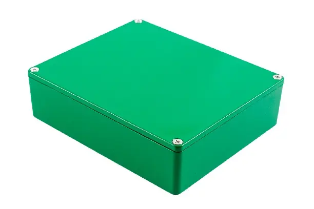 Produktfoto 1 von Hammond 1590 Aluminium Gehäuse Außenmaß 145 x 121 x 39mm IP54