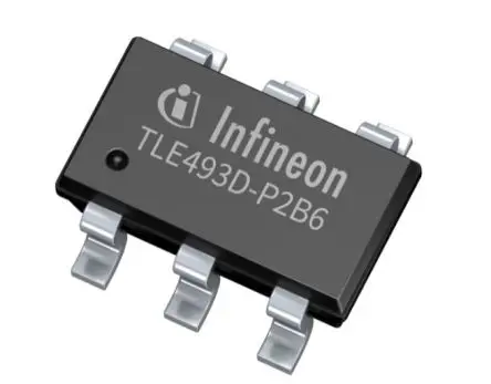 Produktfoto 1 von Infineon Positionssensor 3-Achsen Oberfläche 2.8 V 24V I2C 100 kHz Digital TSOP 6-Pin