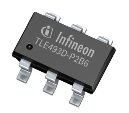 Produktfoto 1 von Infineon Positionssensor 3-Achsen Oberfläche 2.8 V 24V I2C 100 kHz Digital TSOP 6-Pin