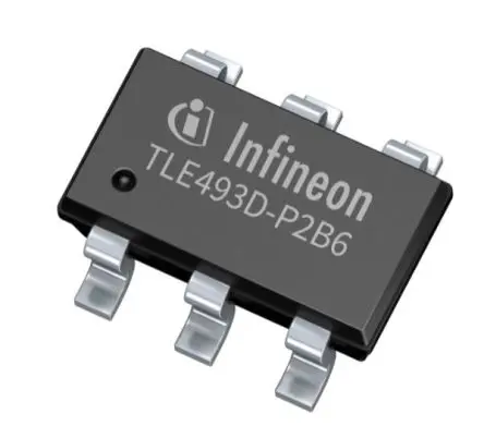 Produktfoto 1 von Infineon Positionssensor 3-Achsen Oberfläche 2.8 V 24V I2C 100 kHz Digital TSOP 6-Pin