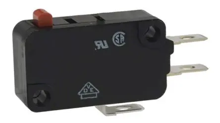 Produktfoto 1 von Omron Mikroschalter Stiftstößel-Betätiger Lot, 1-poliger Umschalter, 250 V ac, 5A IP40 -25 °C - 80 °C