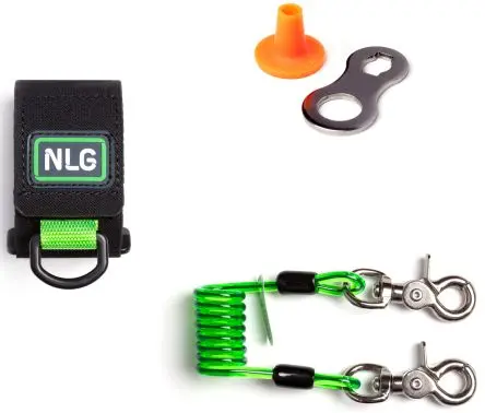 Produktfoto 1 von Never Let Go, Inhalt: Schnellverschluss (101364) NLG, verstellbares Armband, NLG 8-Ringadapter, Große (101427)
