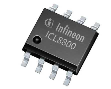 Produktfoto 1 von Infineon ICL8800XU 2 mA LED-Treiber IC 8/24 V, Pulsbreitenmodulation  Dimmung, 125 W, PG-DSO-8 8-Pin