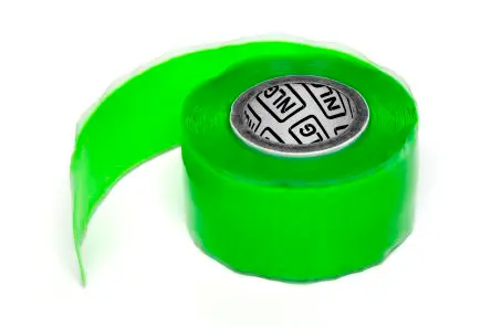 Produktfoto 1 von Never Let Go Selbstverschweißender Gummi Klebeband, selbstverschweissend, Grün, Stärke 25 mm, 25mm x 2.8 m