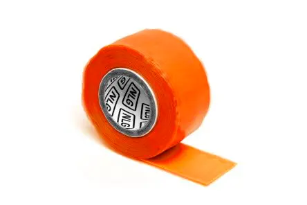 Produktfoto 1 von Never Let Go Selbstverschweißender Gummi Klebeband, selbstverschweissend, Orange, Stärke 25 mm, 25mm x 2.8 m