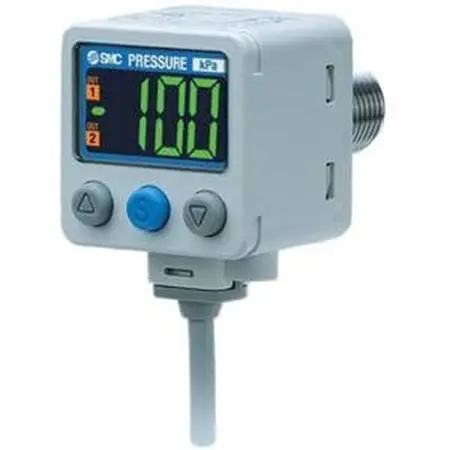 Produktfoto 1 von SMC Drucksensor, -1 bar bis 1 bar 24 V, IP65 50 °C