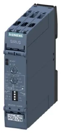 Produktfoto 1 von Siemens Überwachungsrelais 1-phasig, 1-poliger Umschalter DIN-Hutschiene