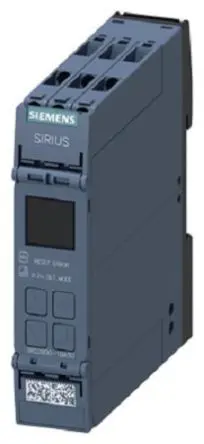 Produktfoto 1 von Siemens Überwachungsrelais 1-phasig, 2-poliger Umschalter DIN-Hutschiene
