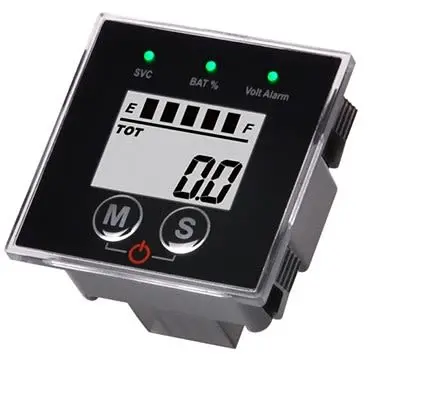 Produktfoto 1 von RS PRO Digitales Spannungsmessgerät DC LED-Anzeige 5-stellig / 1 %, 45 mm, 45 mm, 32 mm