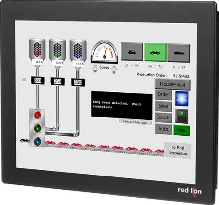 Produktfoto 1 von Red Lion, CR3000, HMI-Touchscreen, TFT, 1024 x 768 pixel, 381 mm