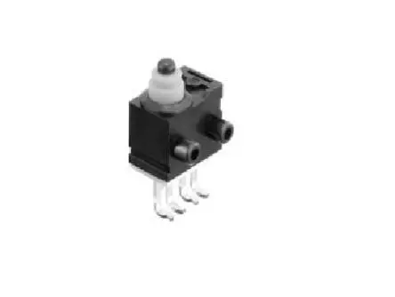 Produktfoto 1 von Panasonic Sprungkontakt-Mikroschalter Stiftstößel-Betätiger Lot, SPST, 16 V dc, 50mA IP67 1.5N -40 °C - 85 °C