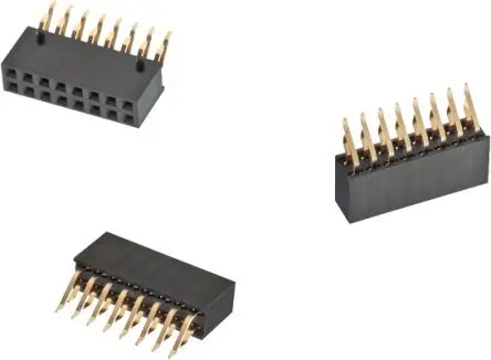 Produktfoto 1 von Wurth Elektronik WR-PHD Leiterplattenbuchse Abgewinkelt Oberfläche 24-polig / 2-reihig, Raster 2.54 mm