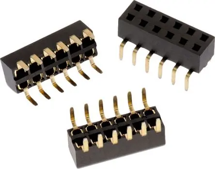 Produktfoto 1 von Wurth Elektronik WR-PHD Leiterplattenbuchse Einführung von unten 34-polig / 2-reihig, Raster 2.54 mm