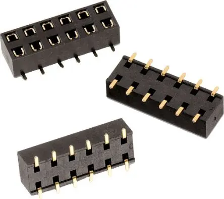 Produktfoto 1 von Wurth Elektronik WR-PHD Leiterplattenbuchse Einführung von unten Oberfläche 34-polig / 2-reihig, Raster 2.54 mm