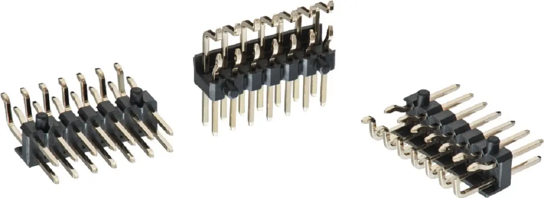 Produktfoto 1 von Wurth Elektronik WR-PHD Leiterplattenleiste Abgewinkelt, 22-polig / 2-reihig, Raster 2.54 mm Raster Oberfläche,