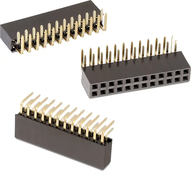 Produktfoto 1 von Wurth Elektronik WR-PHD Leiterplattenbuchse Abgewinkelt 34-polig / 2-reihig, Raster 2.54 mm