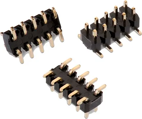 Produktfoto 1 von Wurth Elektronik WR-PHD Leiterplattenleiste Gerade, 14-polig / 2-reihig, Raster 2 mm Raster Oberfläche, Platine-Platine,