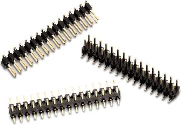 Produktfoto 1 von Wurth Elektronik WR-PHD Leiterplattenleiste Gerade, 24-polig / 2-reihig, Raster 2 mm Raster Oberfläche, Platine-Platine,