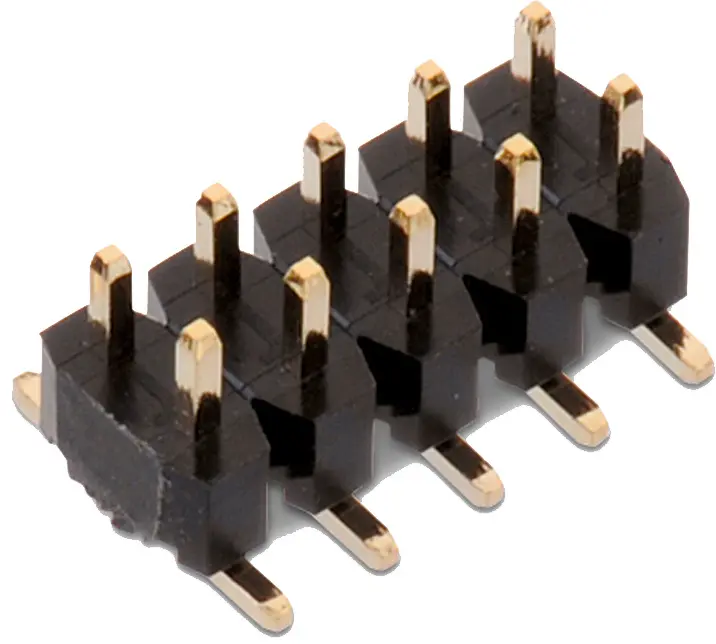 Produktfoto 1 von Wurth Elektronik WR-PHD Leiterplattenleiste Gerade, 24-polig / 2-reihig, Raster 2 mm Raster Oberfläche, Platine-Platine,