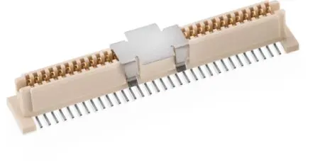 Produktfoto 1 von Wurth Elektronik WR-BTB Leiterplattenbuchse Vertikal Oberfläche 64-polig / 1-reihig, Raster 1 mm Lot
