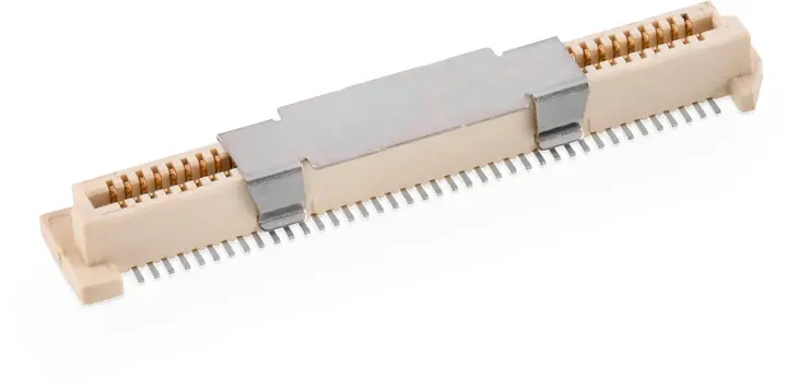 Produktfoto 1 von Wurth Elektronik WR-BTB Leiterplattenbuchse Vertikal Oberfläche 80-polig / 1-reihig, Raster 0.8 mm Lot