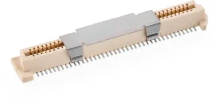 Wurth Elektronik WR-BTB Leiterplattenbuchse Vertikal Oberfläche 80-polig / 1-reihig, Raster 0.8 mm Lot