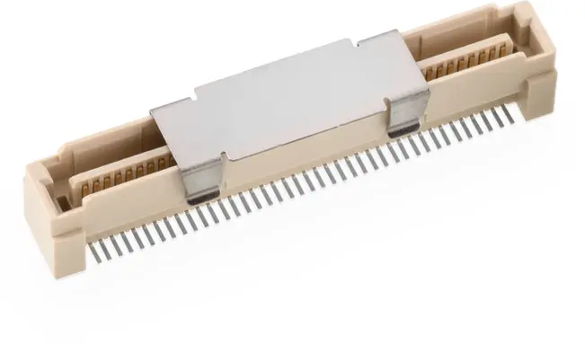 Produktfoto 1 von Wurth Elektronik WR-BTB Leiterplattenleiste Vertikal, 80-polig / 1-reihig, Raster 0.8 mm Raster Oberfläche,