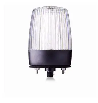 Produktfoto 1 von AUER Signal PDMC5 LED Blinkend, Rotierend, Konstant, Stroboskop LED-Signalleuchte Klar, 24 V AC/DC, Ø 75mm