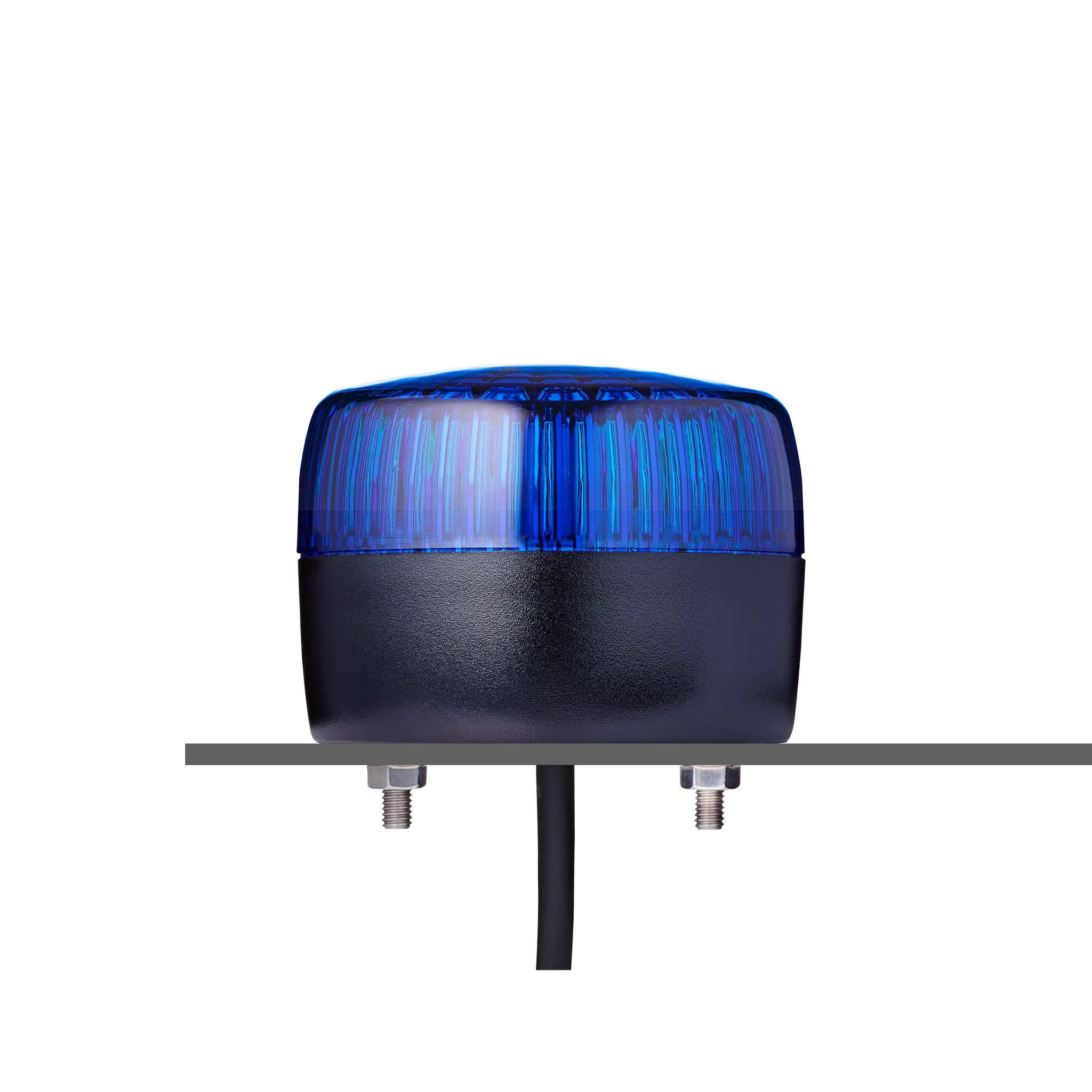 Produktfoto 1 von AUER Signal PCL LED Blinkend, Dauer LED-Signalleuchte Blau, 230/240 V, Ø 75mm