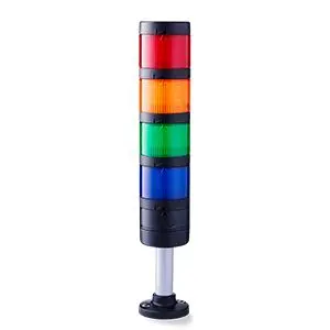 Produktfoto 1 von AUER Signal Modul-Perfect 70 LED Signalturm MP3-/Sprachausgabemodul, Mehrtonmodul 4-stufig Linse Blau, Gelb, Grün, Rot