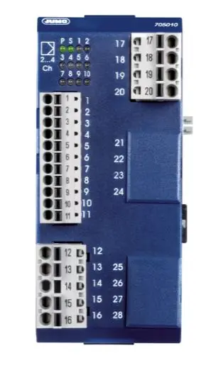 Produktfoto 1 von Jumo E/A-Module für Halbleiterrelais Analog Eingang variTRON  Digital Ausgang