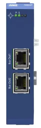 Produktfoto 1 von Jumo E/A-Module für variTRON Systembus Eingang variTRON Systembus 1/2 Ausgang
