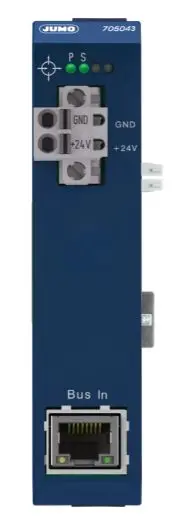 Produktfoto 1 von Jumo E/A-Module für variTRON Systembus Eingang variTRON Systembus 1/2 Ausgang