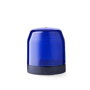 Produktfoto 1 von AUER Signal PC7DFB Signalsäule-Modul-Top Multi-Stroboskop-Licht Blau, 24 V AC/DC, 70mm
