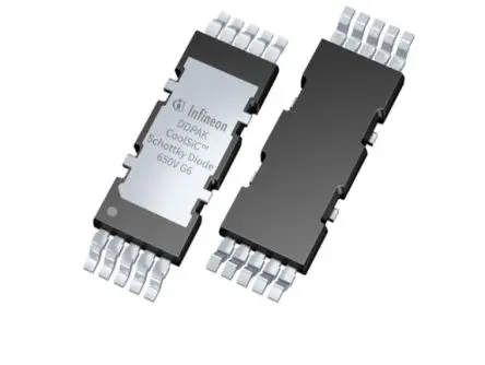 Produktfoto 1 von Infineon IDDD20G65C6 Oberfläche Schottky-Barrier-Diode Schottky-Diode, 650 V / 20 A, 10-Pin TO-263