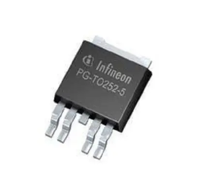 Produktfoto 1 von Infineon BTS 6142D Leistungsschalter-IC High-Side High-Side 12 mΩ 5-Pin 2 Ausg. PG-TO-252