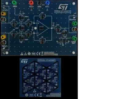 Produktfoto 1 von STMicroelectronics Entwicklungskit f��r TS921IDT, Operationsverstärker, Verstärker-IC-Entwicklungstools Schulungsplatine