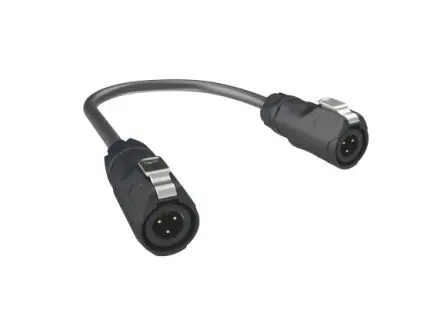 Produktfoto 1 von Amphenol Communications Solutions MRD, 3-polig Sensor-Betätigungselementkabel, Gerade Stecker 3 / M12 Stecker, Länge 1 m