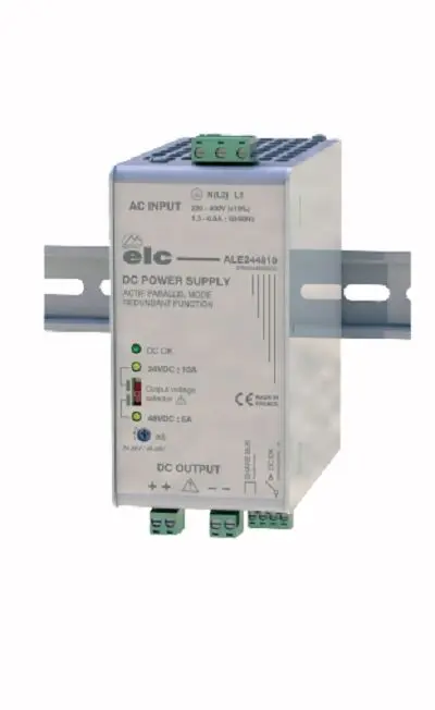 Produktfoto 1 von ELC ALE244810 DIN-Schienen Netzteil Linearnetzteil 24V / 10A 240W 190V