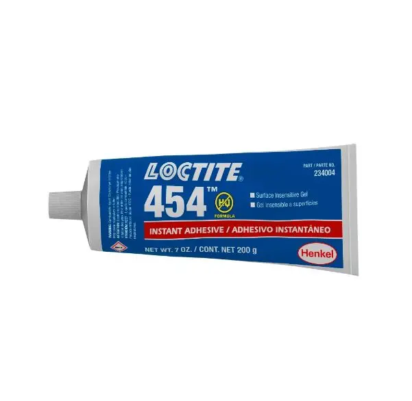 Produktfoto 1 von Loctite Loctite 454 Klebend Cyanacrylat Gel Klar, Rohr 3 g