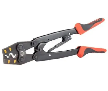 Produktfoto 1 von CK Ratchet Crimping Pliers Crimp-Werkzeug 10 To 4 AWG für Nicht isolierte Anschlussklemmen, 25mm