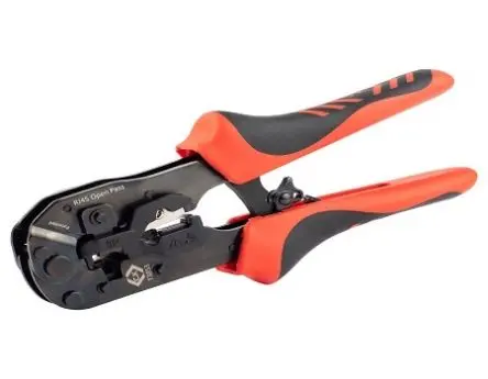 CK Ratchet Crimping Pliers Crimp-Werkzeug für RJ45-Steckverbinder, 40mm