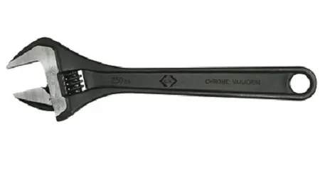 Produktfoto 1 von CK Rollgabelschlüssel Rollgabelschlüssel, Einstellbar Griff, Backenweite 51 mm, / Länge 375 mm