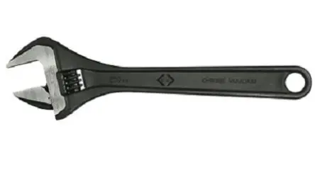 Produktfoto 1 von CK Rollgabelschlüssel Rollgabelschlüssel, Einstellbar Griff, Backenweite 51 mm, / Länge 375 mm