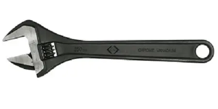 Produktfoto 1 von CK Rollgabelschlüssel Rollgabelschlüssel, Einstellbar Griff, Backenweite 60 mm, / Länge 450 mm