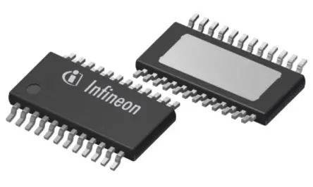 Produktfoto 1 von Infineon BTT6200-4ESA 3 Leistungsschalter-IC High-Side 400 mΩ 24-Pin 3 Ausg. PG-TSDSO-24